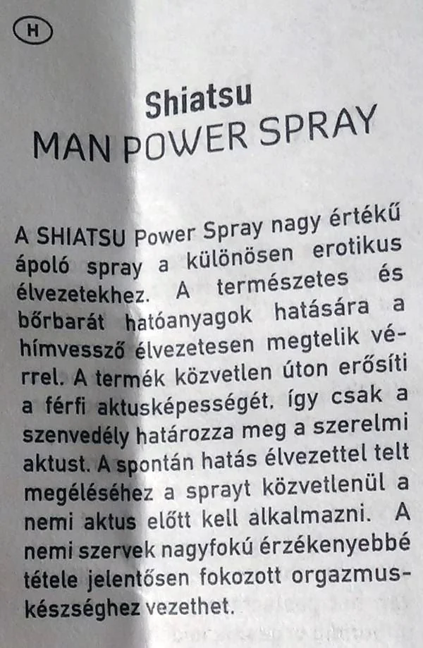 power spray leírás