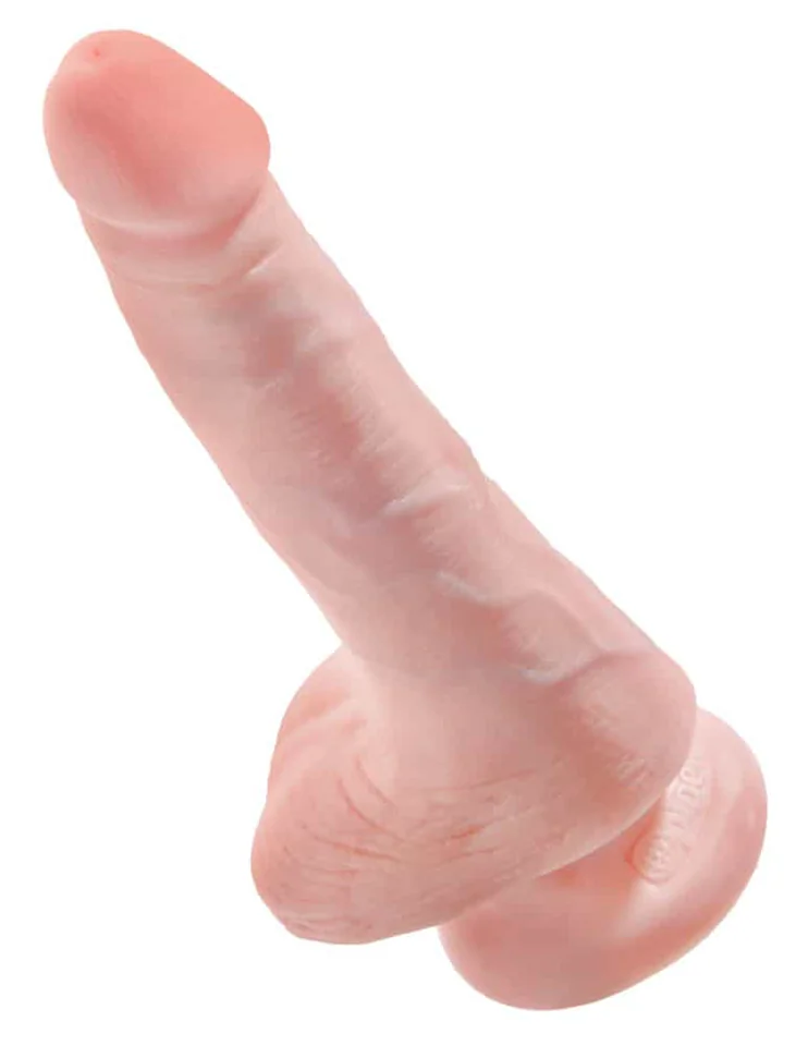 King Cock 6 inch Cock With Balls
