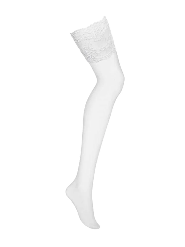 810-STO-2 stockings white  S/M