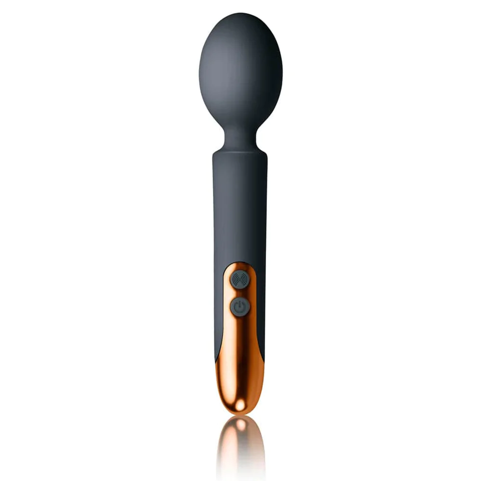 Oriel Rechargeable Wand - Black and Copper