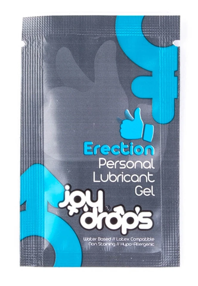 Erection Personal Lubricant Gel - 5ml sachet 