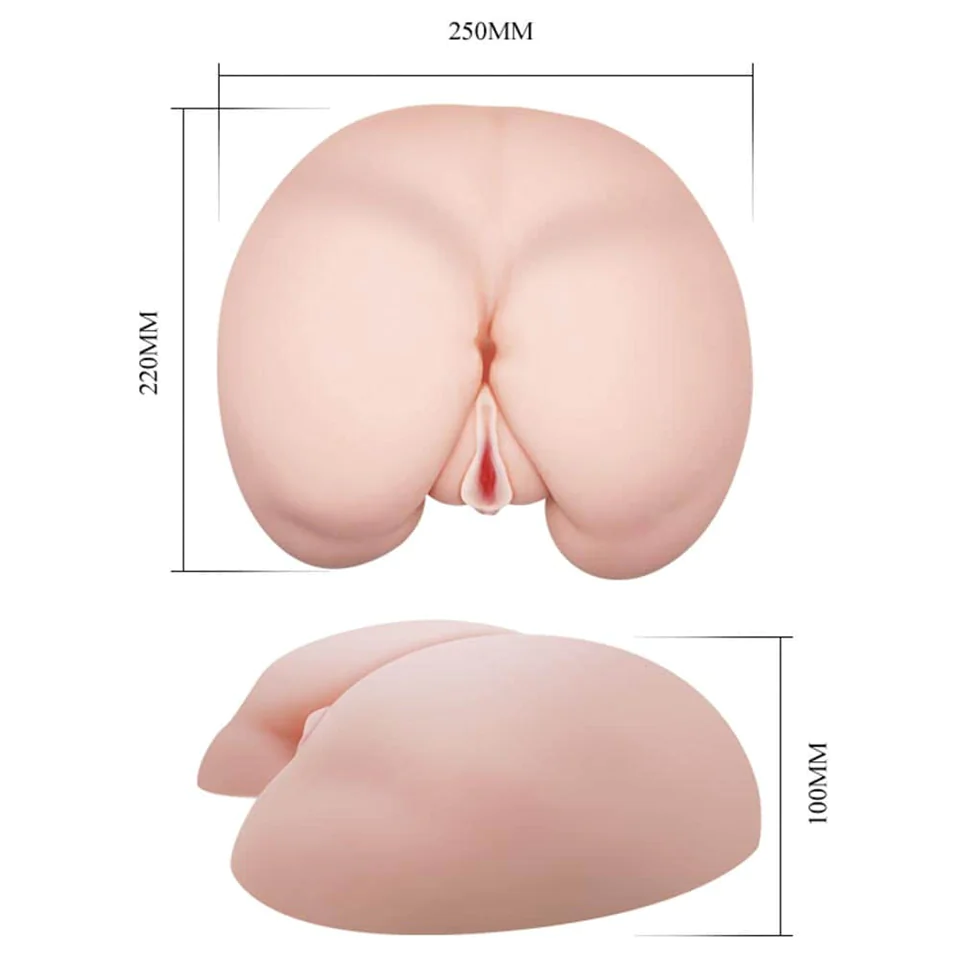 Realistic Masturbator Vagina & Ass Flesh