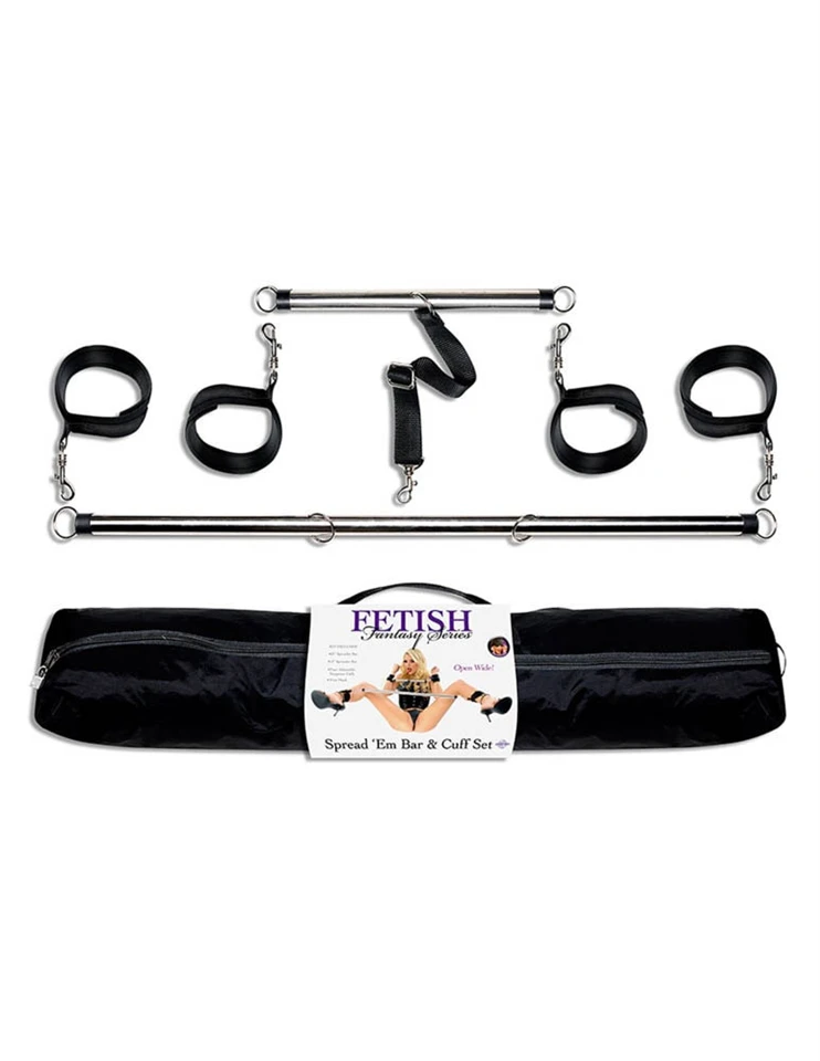 Fetish Fantasy Series Spread Em Bar & Cuff Set