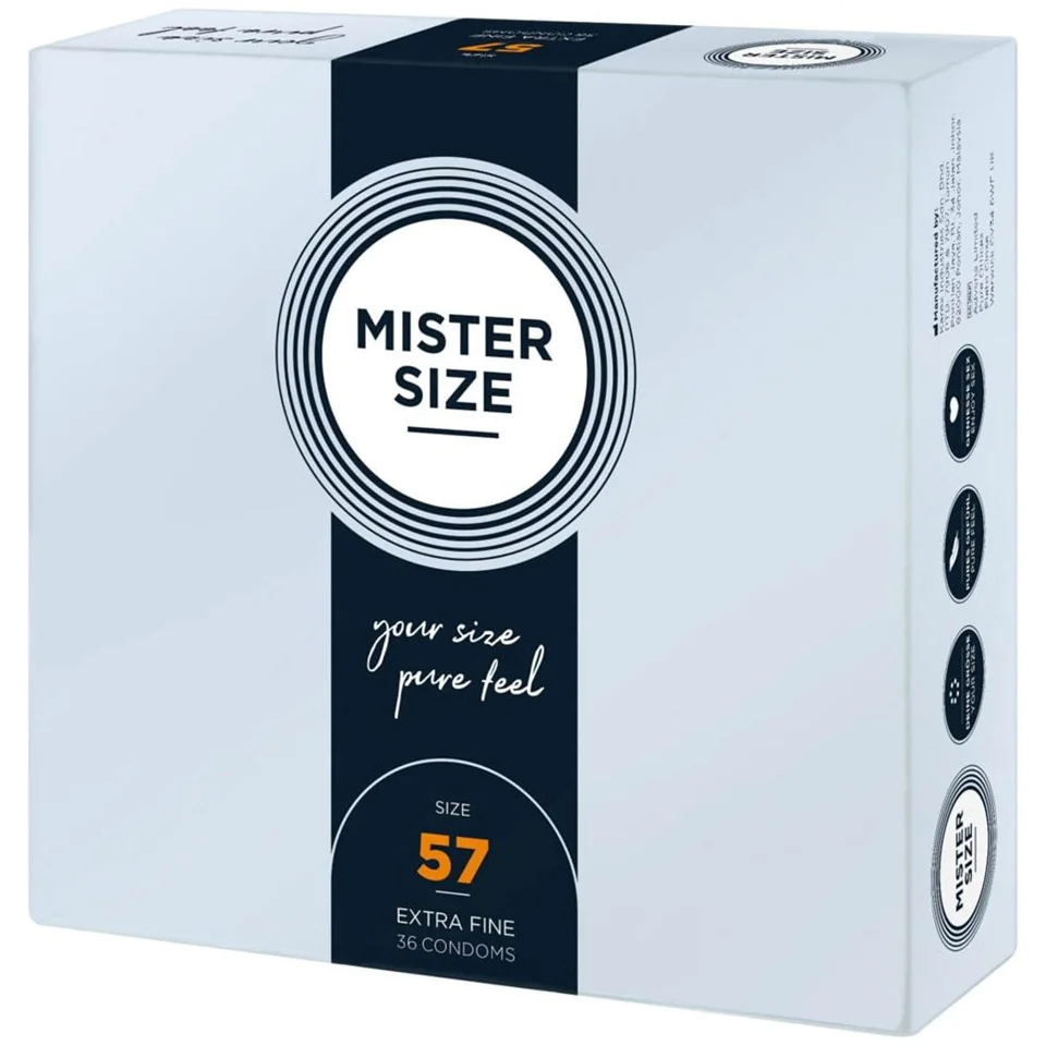 MISTER SIZE 57 mm Condoms 36 pieces