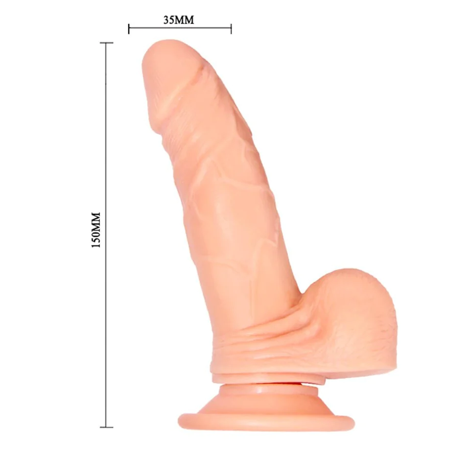 Barbara Mark Multi-Speed Vibration Dildo 5,9 "