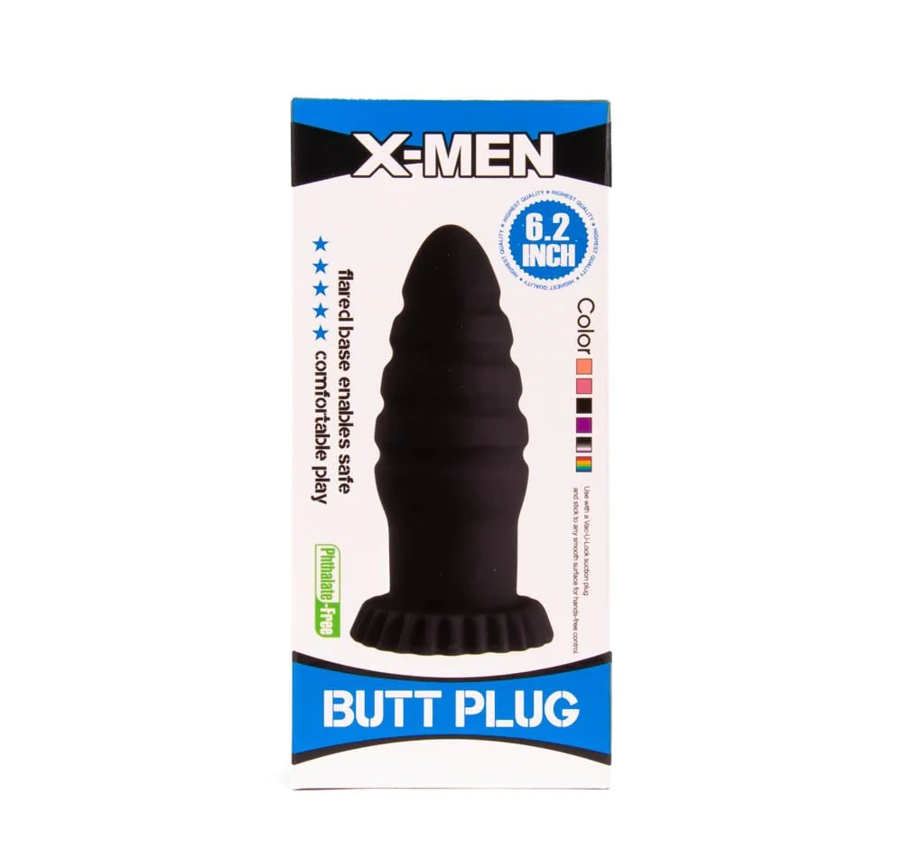 X-MEN 6.2 inch Butt Plug Flesh