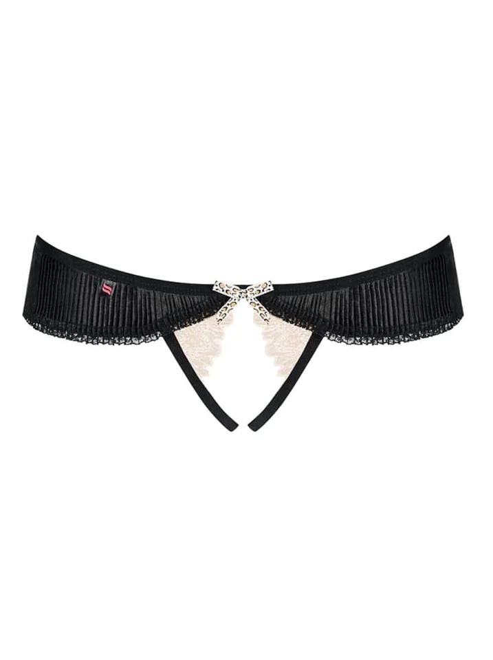 826-THC-4 crotchless thong  S/M