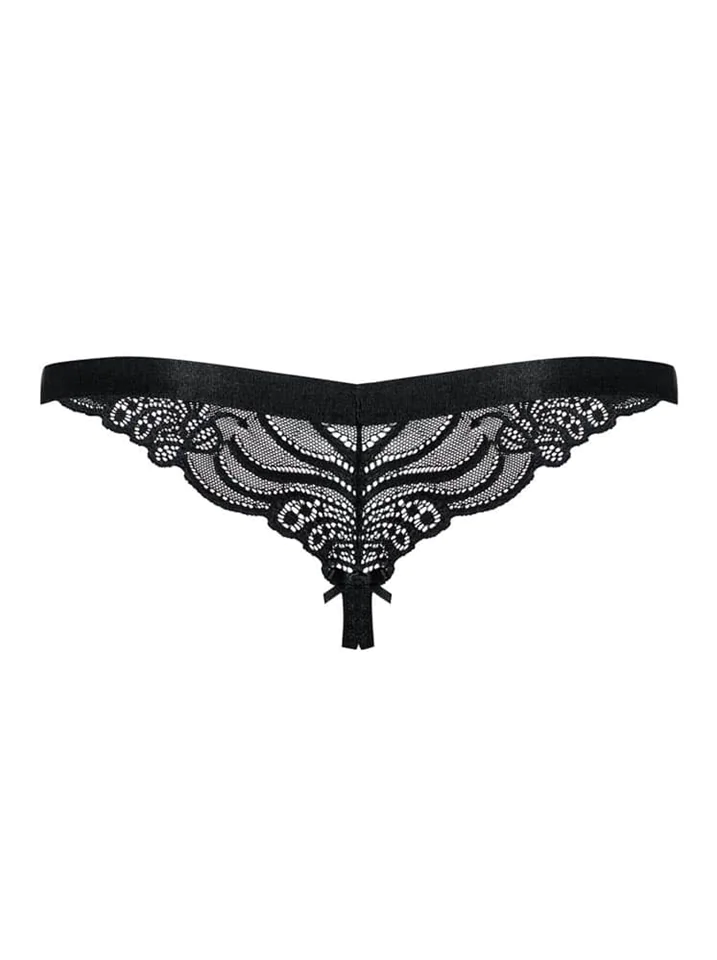 828-THC-1 crotchless thong  S/M