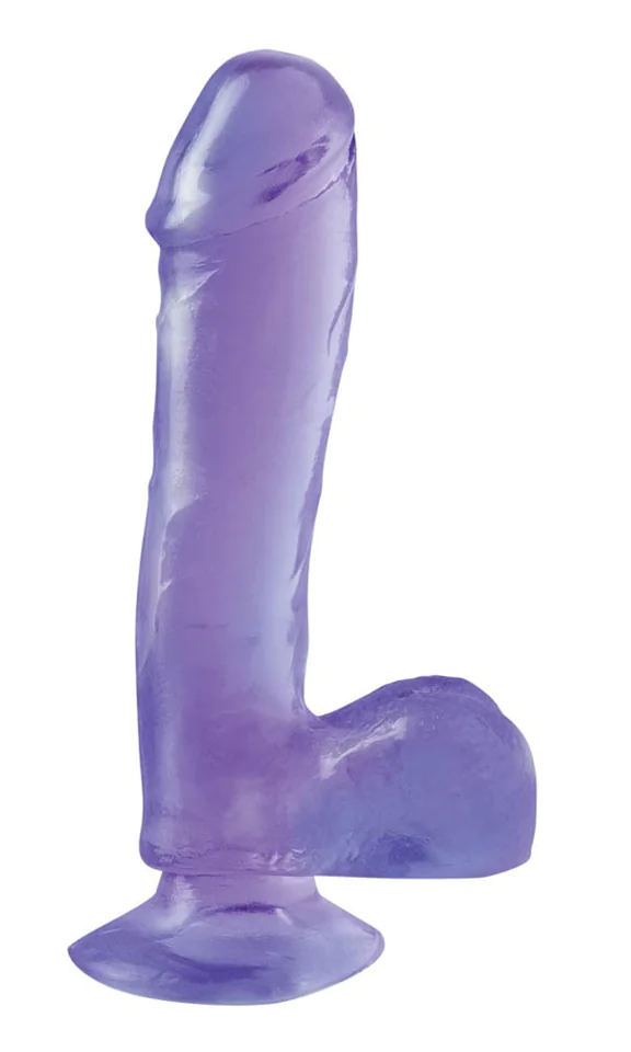 Basix Rubber Works 7.5 inch Dong With Suction Cup