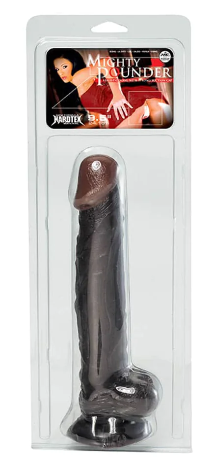 Mighty Pounder 9.5 inch Realistic Black