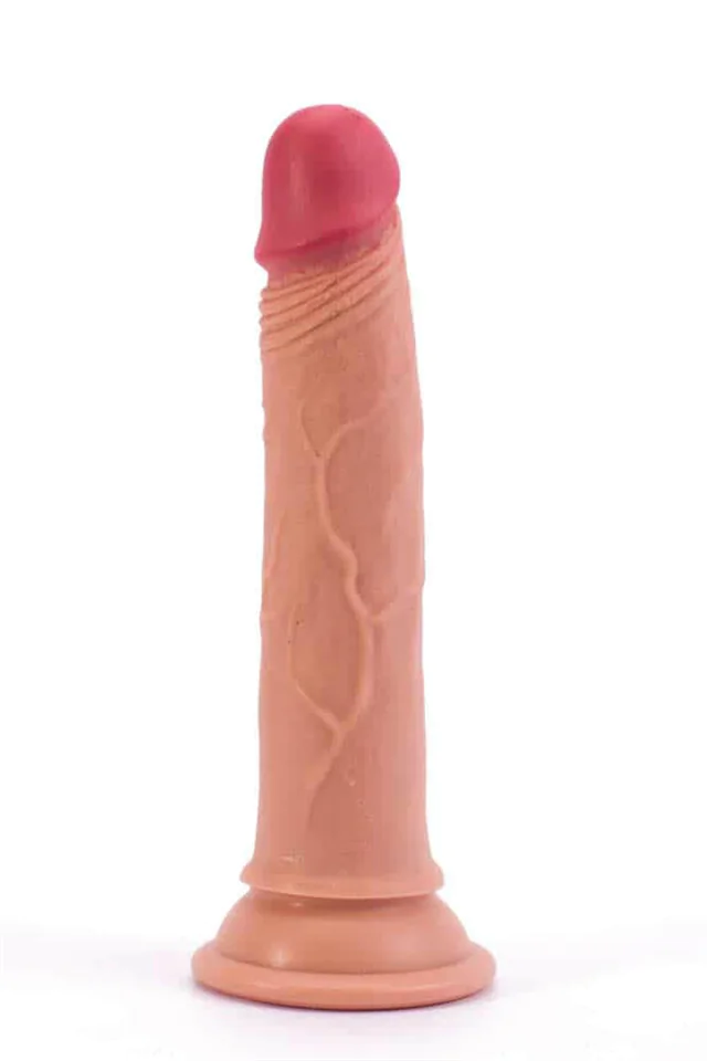 7" Dual-Layered Silicone Nature Cock