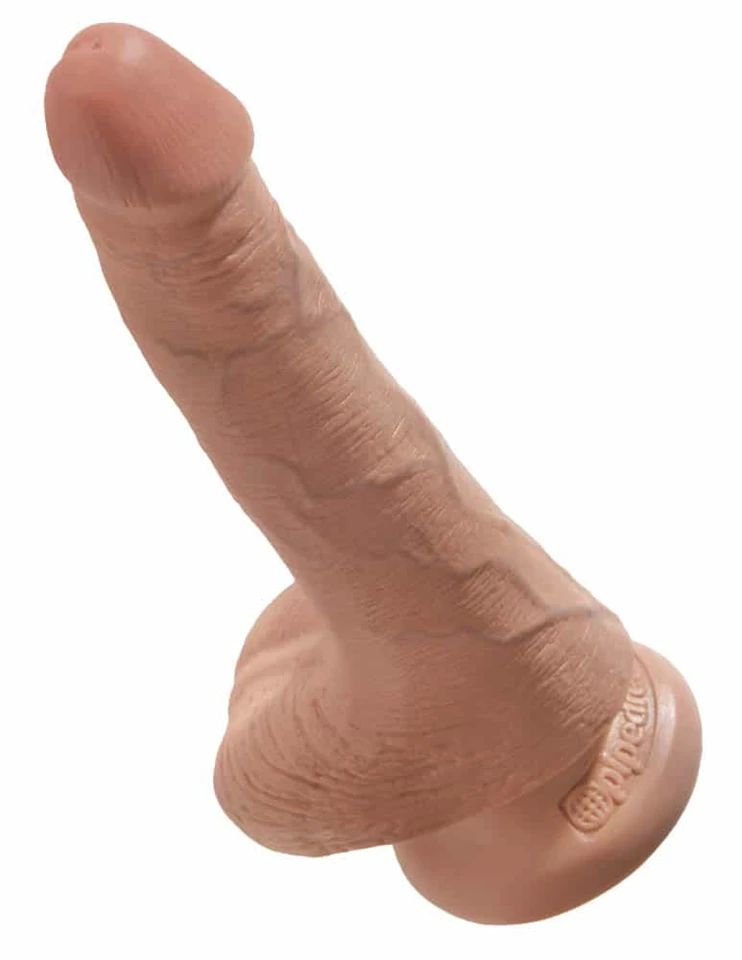 King Cock 6 inch Cock With Balls 