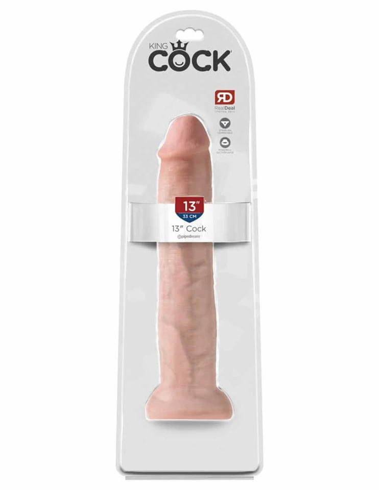King Cock 13" Cock - Flesh