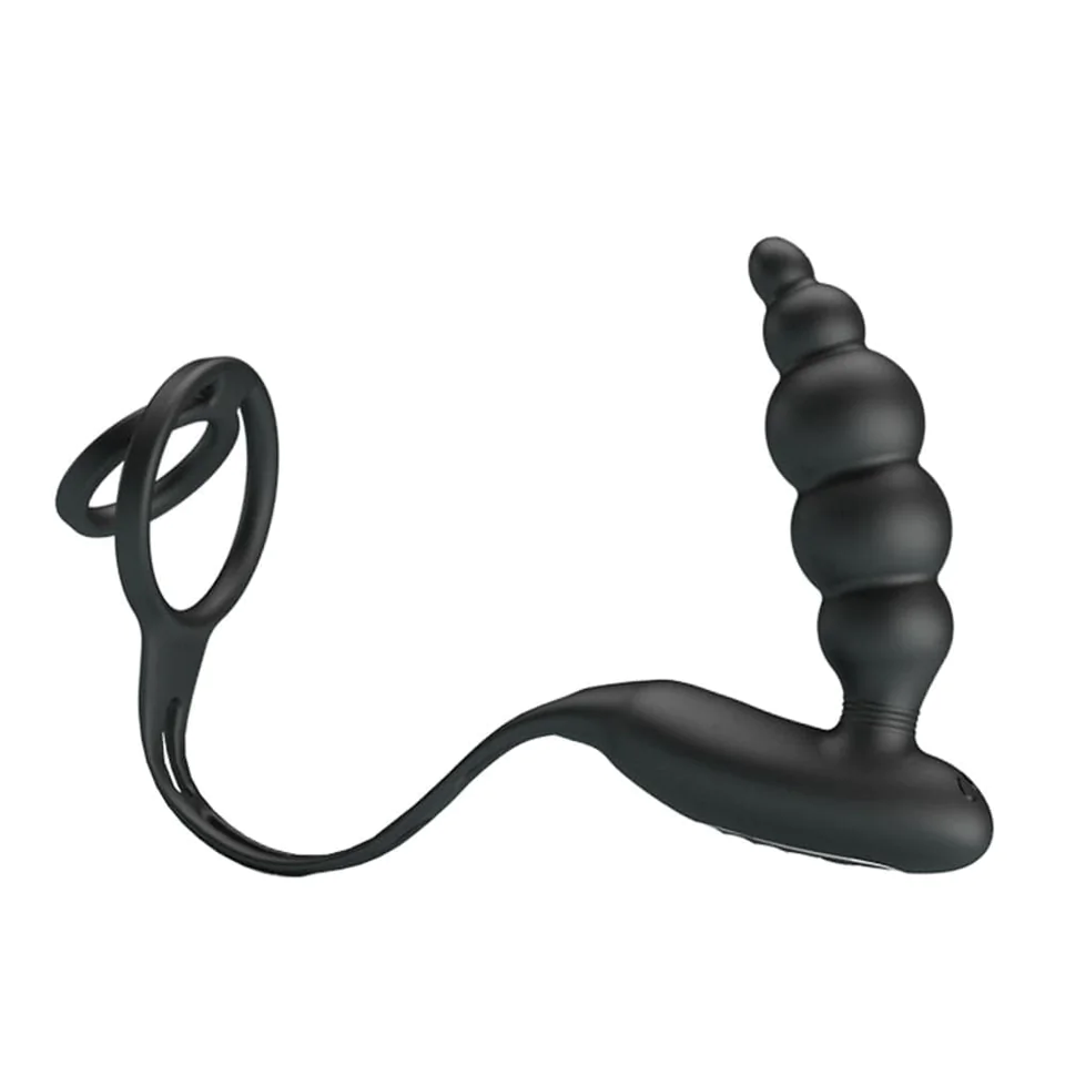 Pretty Love Vibration Penis Sleeve III Black