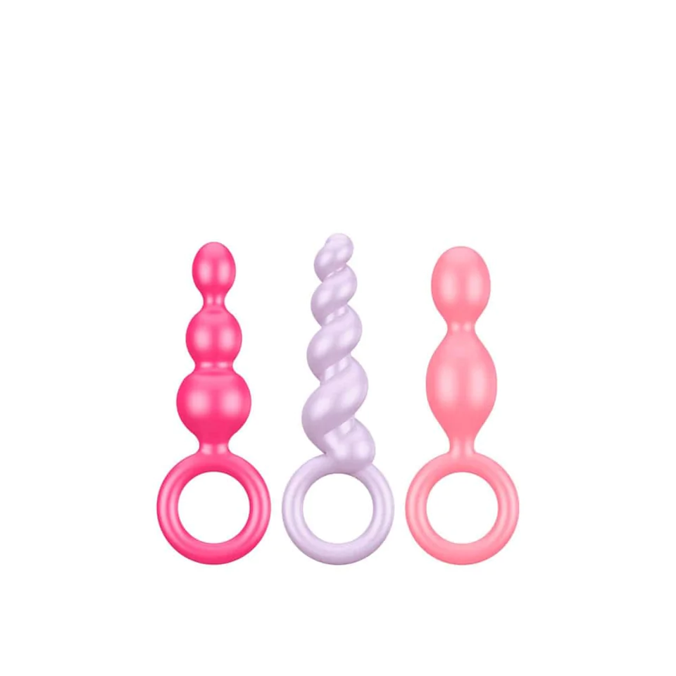 Satisfyer Booty Call (Set of 3) coloured