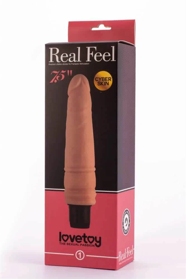 7.5" Real Feel Cyberskin Vibrator