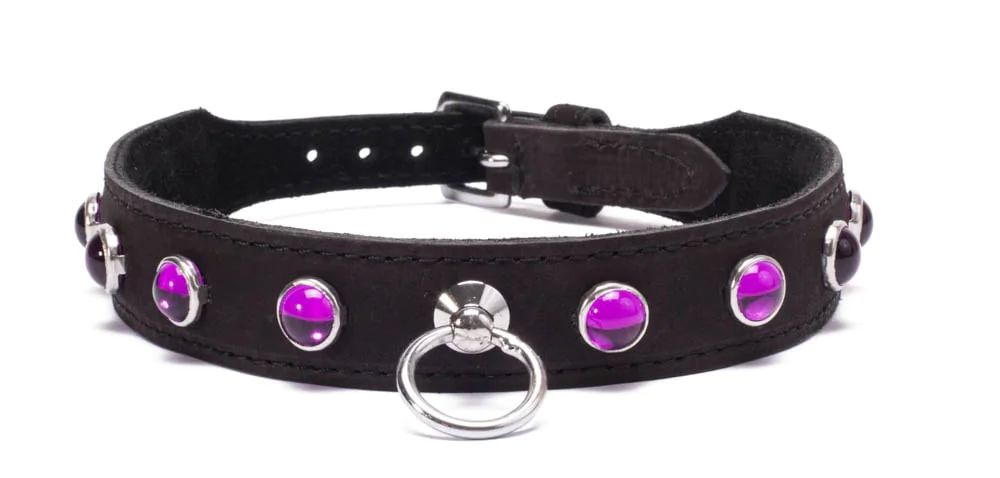 Octane Crystal Collar Hot Pink