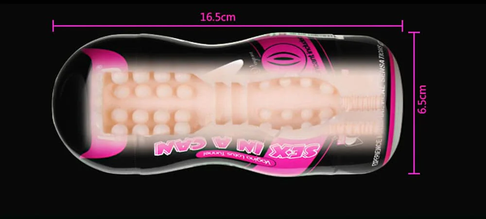 Sex In A Can -Vibrating Vagina Tunnel