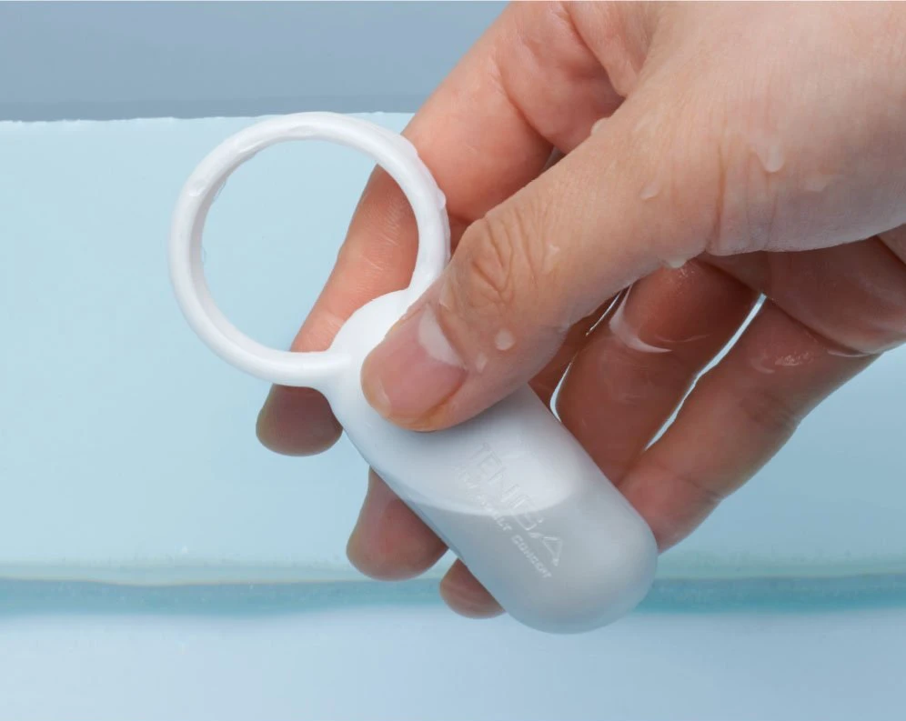 TENGA Smart Vibe péniszgyűrű (fehér)