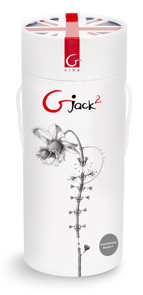 Gvibe G-jack 2- akkus, vízálló szilikon vibrátor (türkiz)