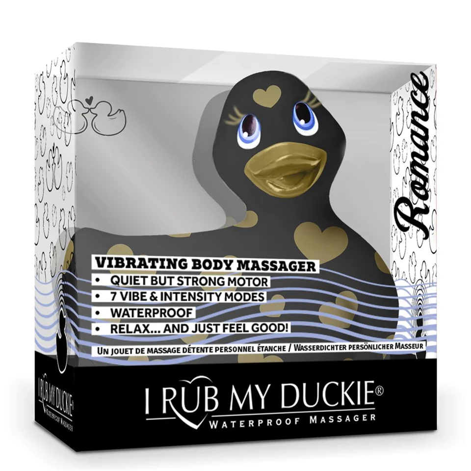My Duckie Romance 2.0 - szíves kacsa vízálló csiklóvibrátor 
