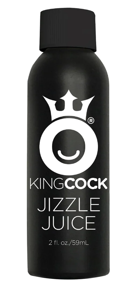 King Cock 8 - élethű spriccelő dildó (20cm) - natúr