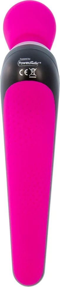 PalmPower Extreme Wand - akkus masszírozó vibrátor (pink-fek