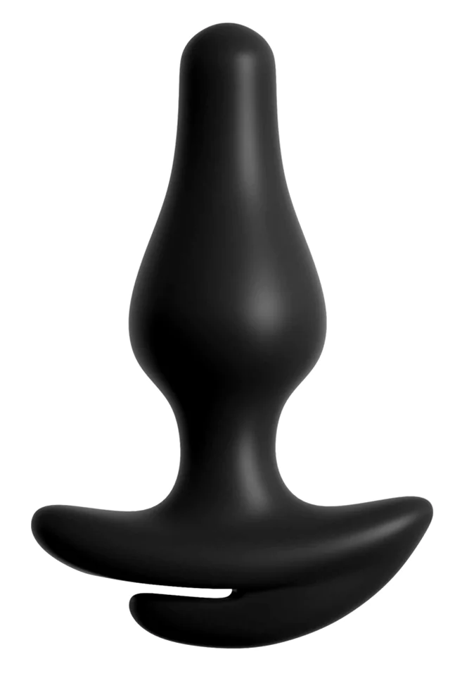 HOOKUP Plug - csipke alsó anál dildóval (fekete)