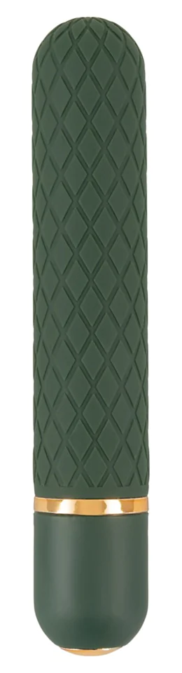 Emerald Love - akkus, vízálló rúdvibrátor (zöld)