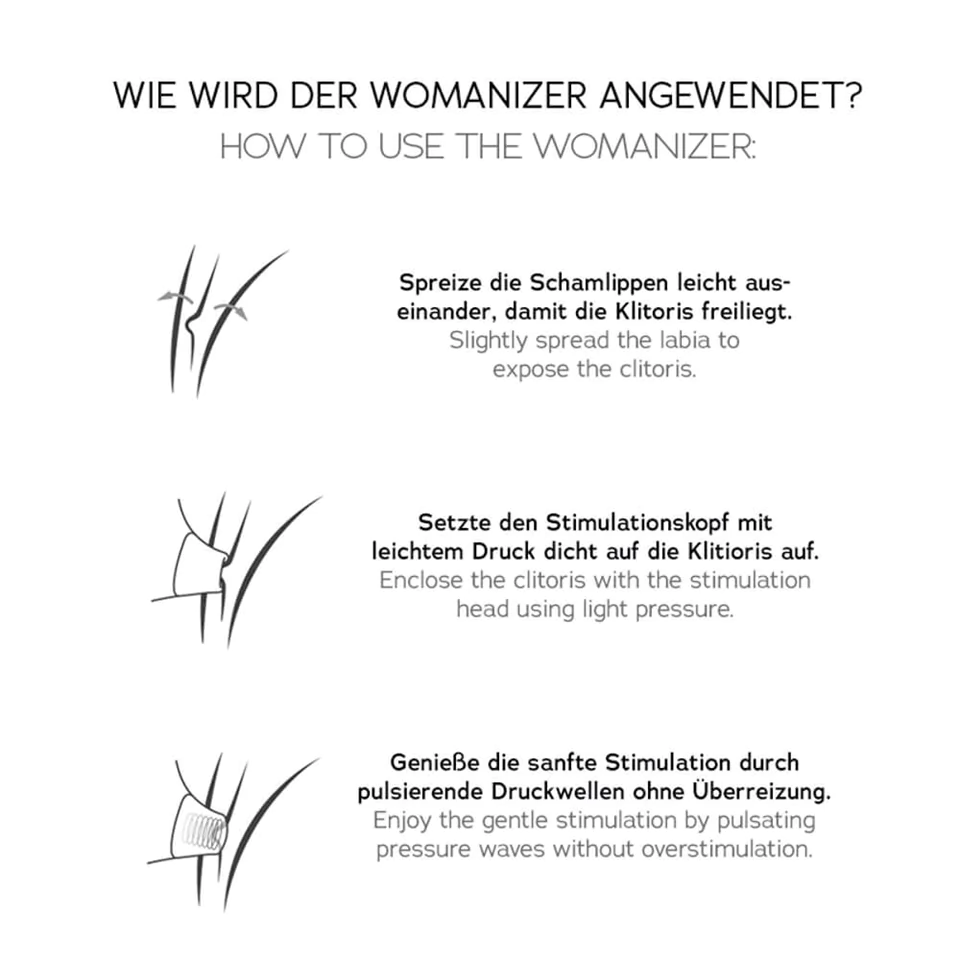 Womanizer Premium 2 - akkus, vízálló csiklóizgató (kék)