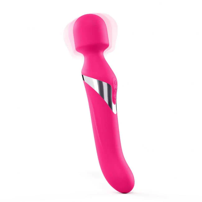 Dorcel Dual Orgasms - akkus, 2in1 masszírozó vibrátor (pink)