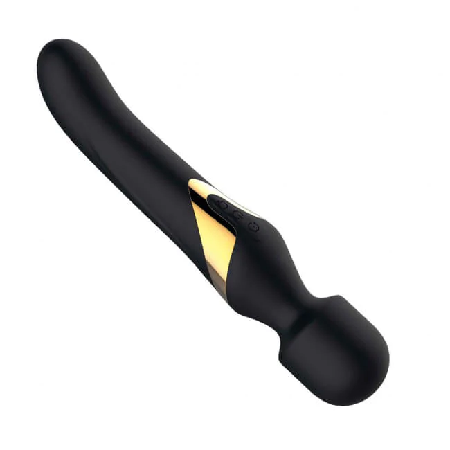 Dorcel Dual Orgasms Gold - akkus, 2in1 masszírozó vibrátor (