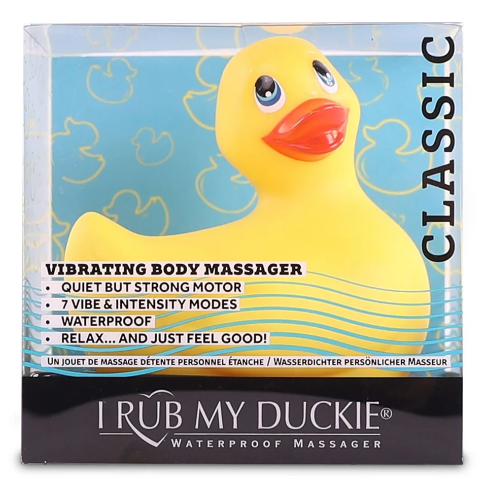 My Duckie Classic 2.0 - játékos kacsa vízálló csiklóvibrátor