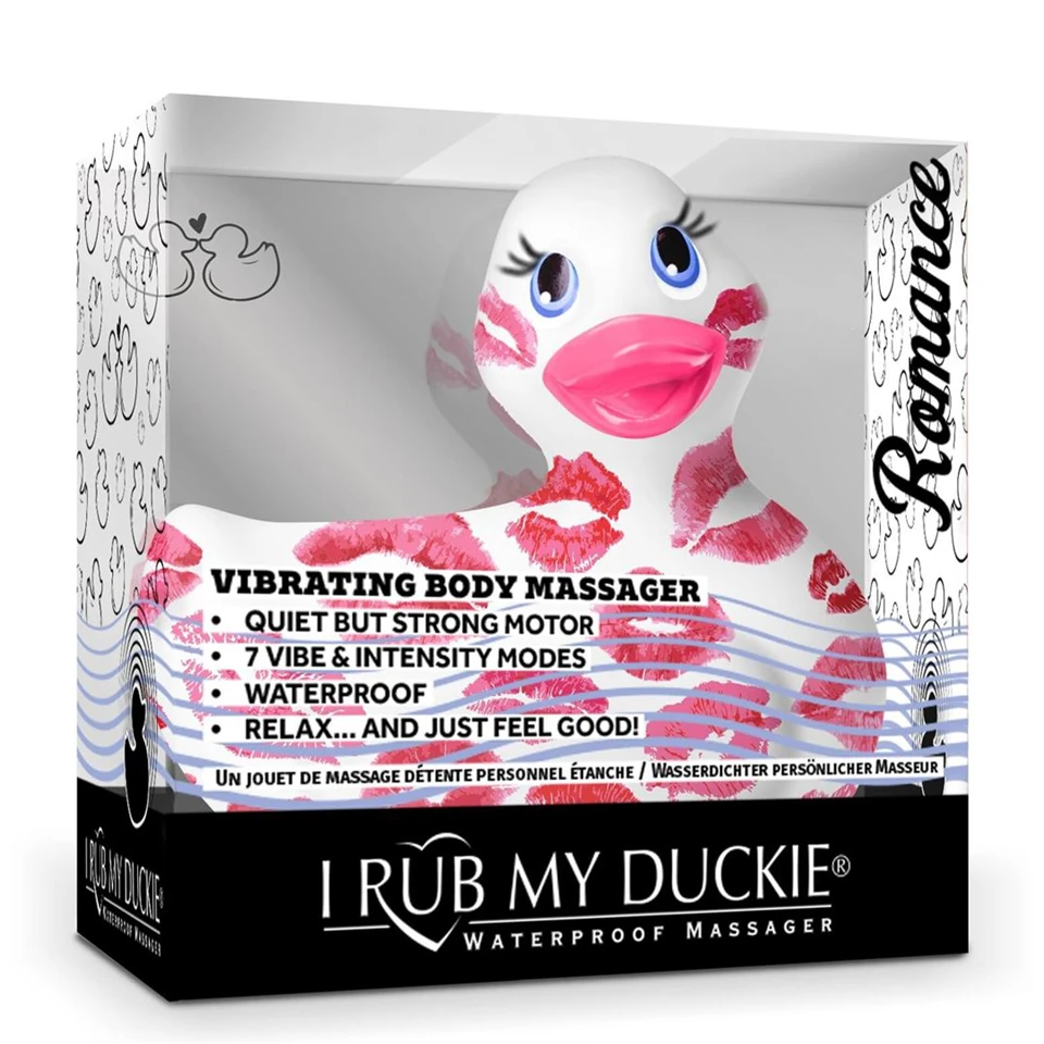 My Duckie Romance 2.0 - csókos kacsa vízálló csiklóvibrátor 