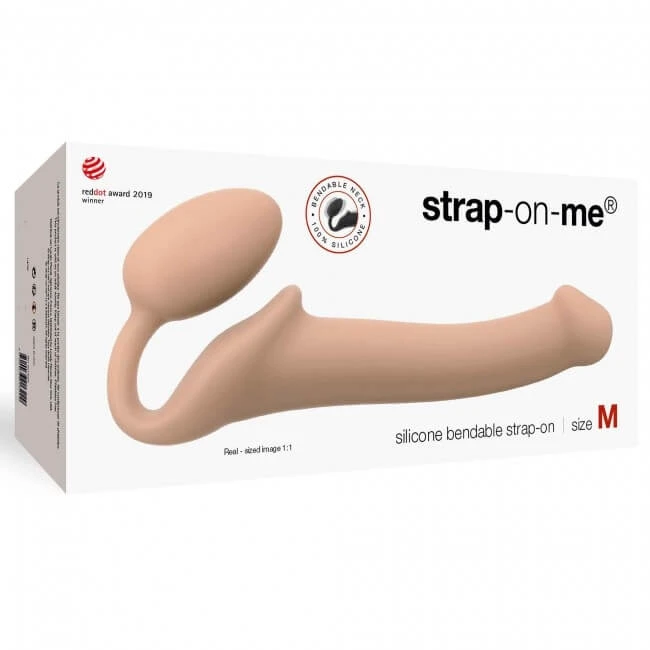 Strap-on-me M - tartópánt nélküli felcsatolható dildó - köze