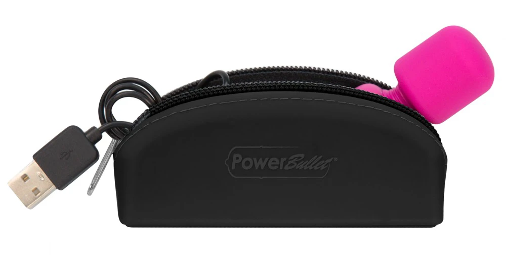 PalmPower Pocket Wand - akkus, mini masszírozó vibrátor (pin