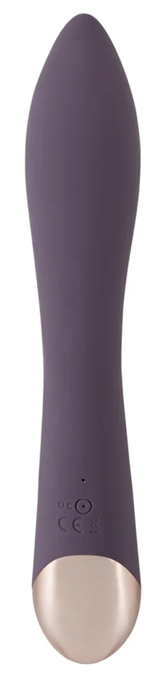 Javida - akkus, vízálló, csiklószívós vibrátor (lila)