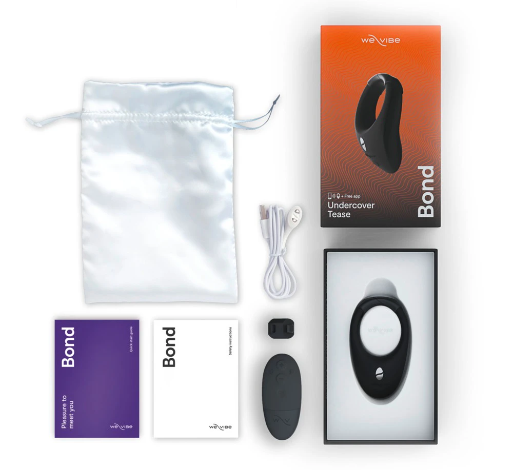 We-Vibe Bond - okos, akkus vibrációs péniszgyűrű (fekete)