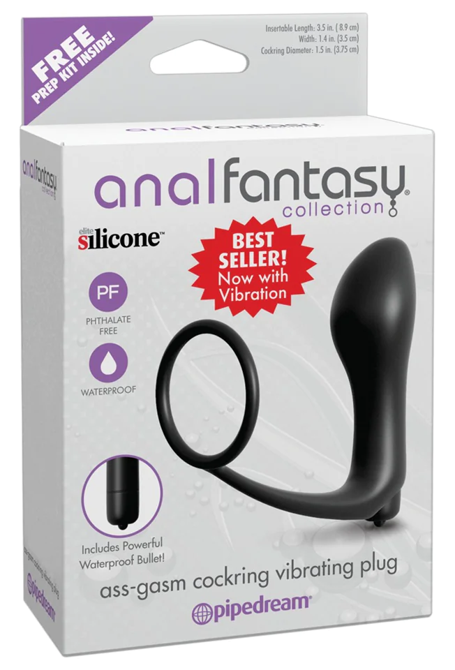 analfantasy ass-gasm vibrator - análujj vibrátor péniszgyűrű