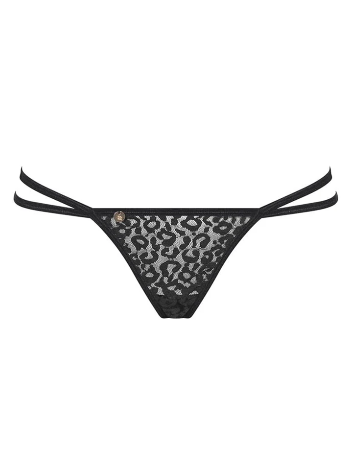 Pantheria thong black L/XL