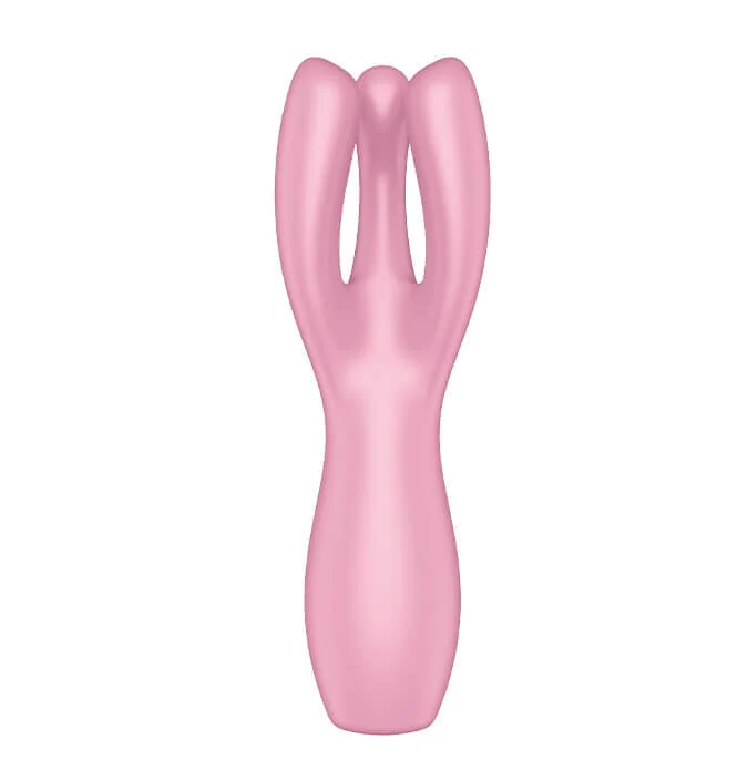 Satisfyer Threesome 3 - akkus csiklóvibrátor (pink)