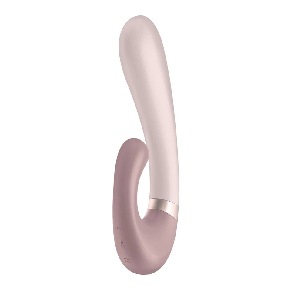 Satisfyer Heat Wave - okos, melegítő, karos vibrátor (bézs)