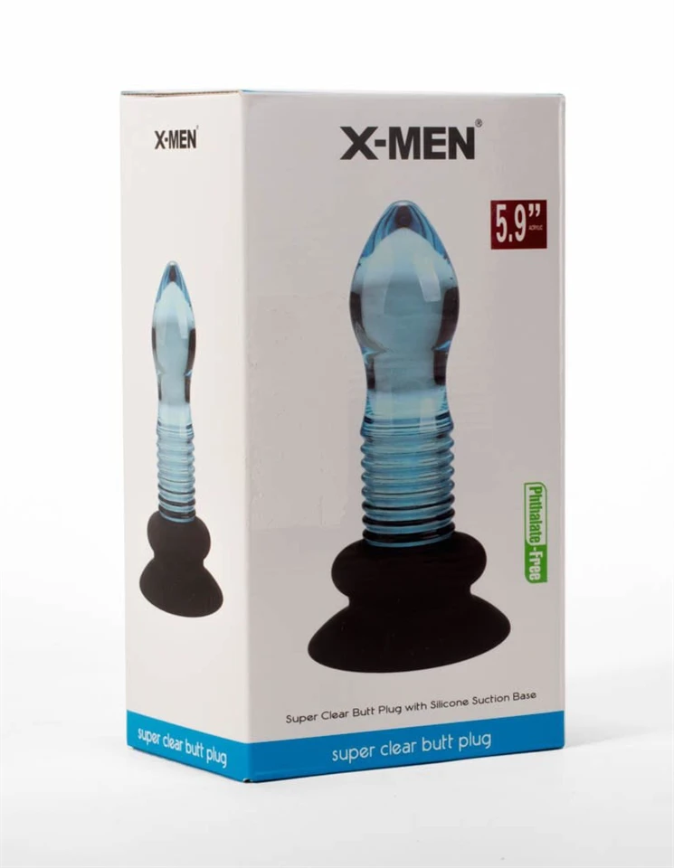 X-MEN Sharp Top Anal Plug 