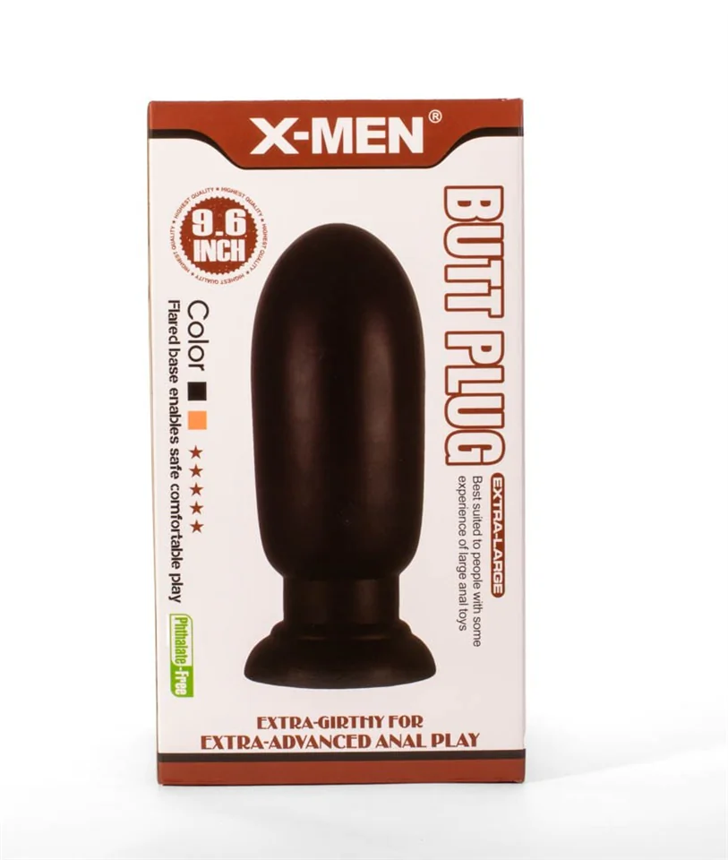 X-MEN 9.6" Huge Plug Black 1