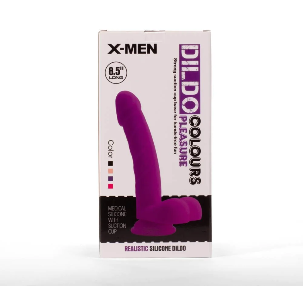 X-MEN 8.5" Dildo Colour Pleasure Flesh 1