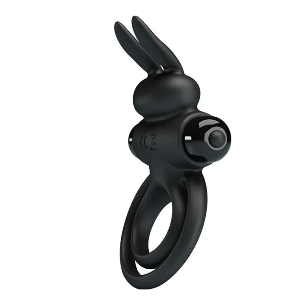 Pretty Love Vibrant Penis Ring 3 Black