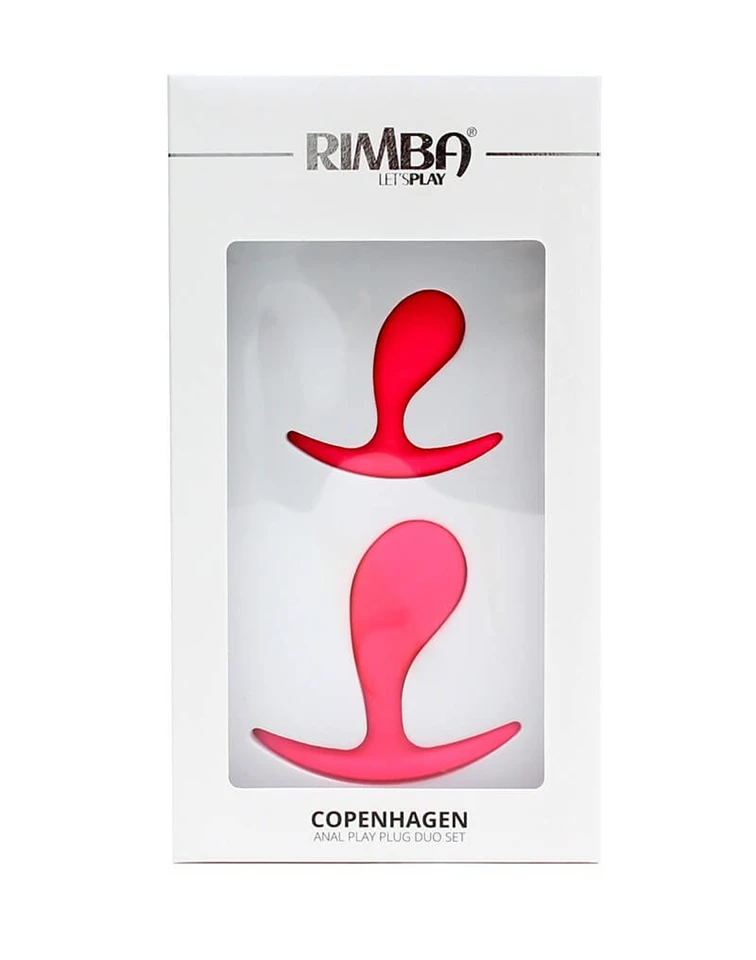 Rimba Copenhagen - anál dildó szett - pink (2db)