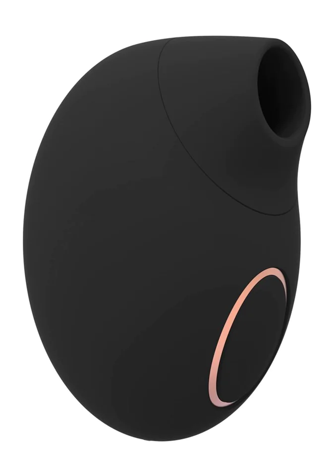 Irresistible Seductive - akkus, vízálló csiklóizgató (fekete)