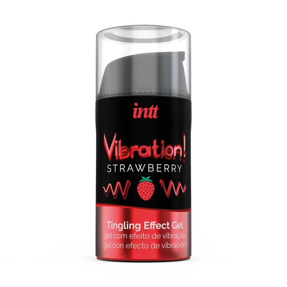 VIBRATION STRAWBERRY AIRLESS BOTTLE 15ML + BOX