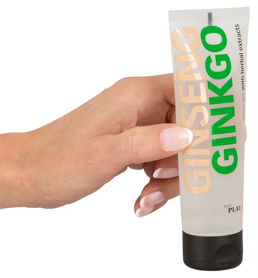 Just Play Ginseng Ginkgo - vízbázisú síkosító